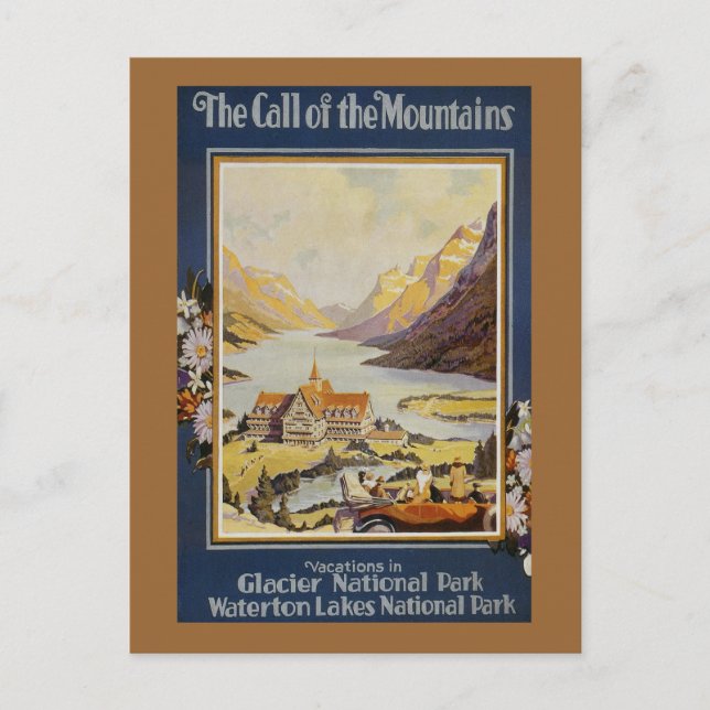 Vintage Travel Postcard (Front)