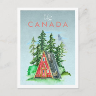 Vintage Travel Postcard   Canada