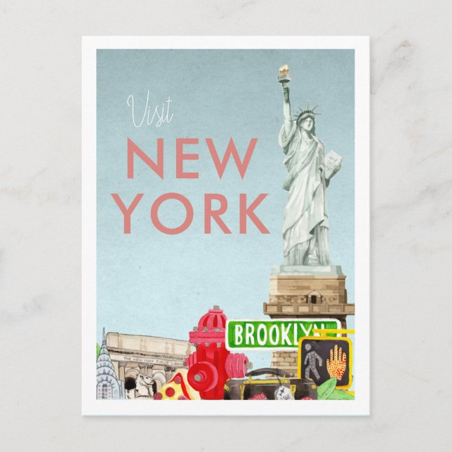 Vintage Travel Postcard | New York (Front)