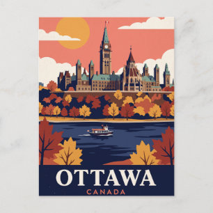 Vintage Travel Postcard Ottawa Canada