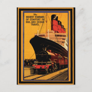 Vintage Travel Poster 19 Postcard