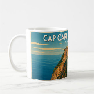Vintage travel poster Cap Carbon Mug