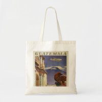 Vintage Travel Poster For Guatemala