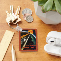 Vintage Travel Poster for Monte Carlo Auto Rally