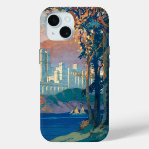 Vintage Travel Poster For New York Central Lines iPhone 15 Case