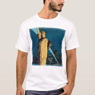 Vintage Travel Poster For New York T-Shirt