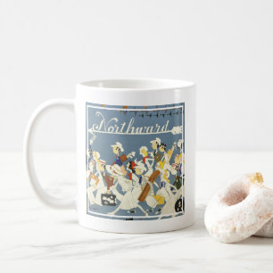 Vintage Travel Poster For The New Haven R.R. Coffee Mug