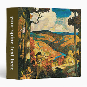 Vintage Travel Poster, In Old Kentucky, NC Wyeth Binder