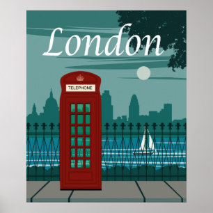 Vintage Travel Poster London