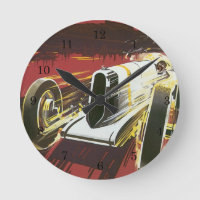 Vintage Travel Poster, Monaco Grand Prix Auto Race