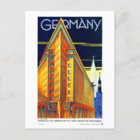 Vintage Travel Poster of Germany