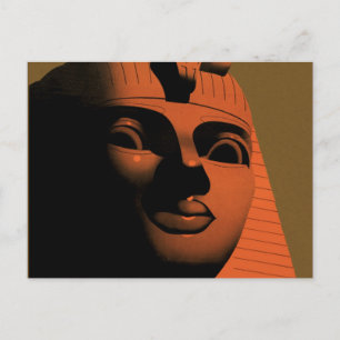 Vintage Travel Poster with Sphinx, Egypt, Africa Postcard