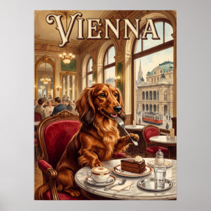 Vintage Travel Posters Venice Italy Dog
