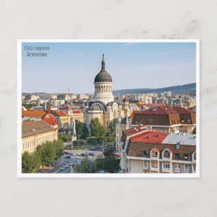 vintage travel retro Cluj napoca Romania Roumanie  Postcard