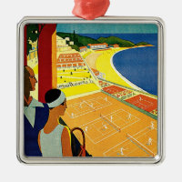Vintage Travel, Tennis, Sports, Monte Carlo Monaco