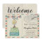 Vintage Travel Themed Baby Shower Invitation