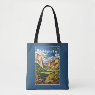 Vintage Travel Yosemite USA bags