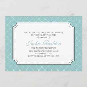 {vintage trellis} bridal shower invitation