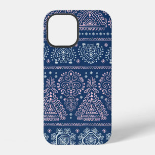 vintage Tribal Mexican vintage ethnic seamless pat iPhone 12 Case