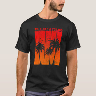 Vintage Trinidad & Tobago Surfer Trinidadian Souve T-Shirt
