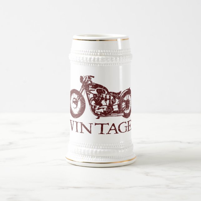 Vintage Triumph Beer Stein (Center)