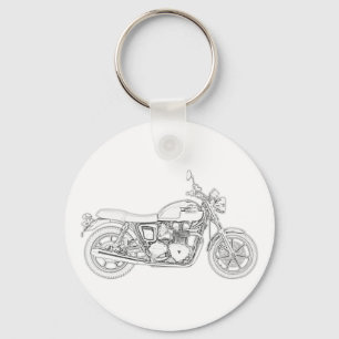 Vintage Triumph Keychain