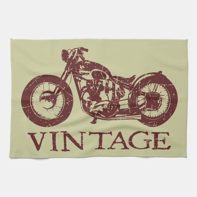 Vintage Triumph Kitchen Towel (Horizontal)