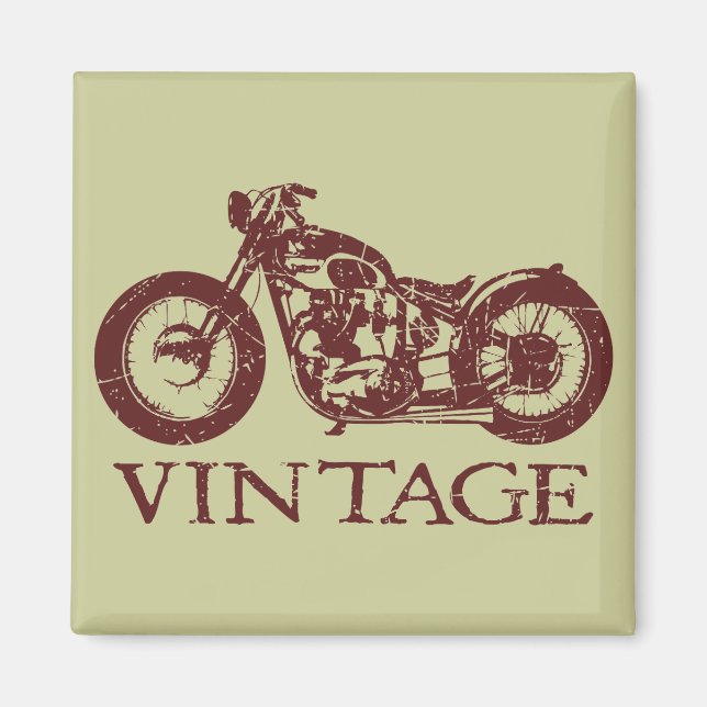 Vintage Triumph Magnet (Front)