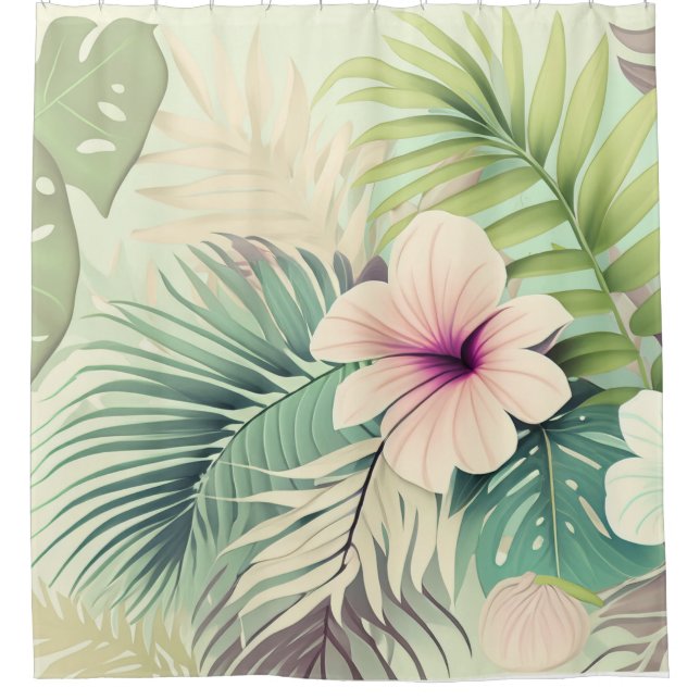 Vintage Tropical Flowers & Foliage (Front)