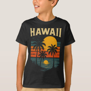 Vintage Tropical Hawaii Hawaiian Souvenir Islands T-Shirt