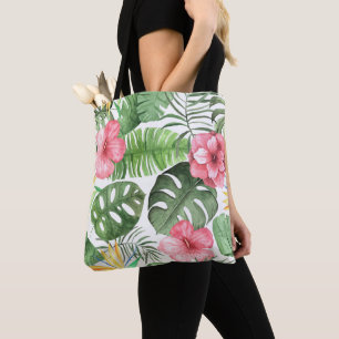 Vintage Tropical Tote Bag