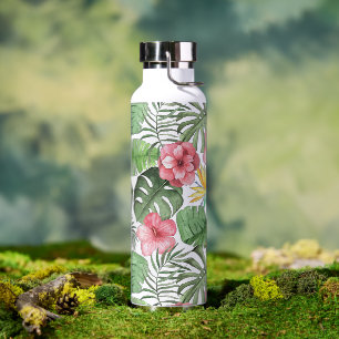 Vintage Tropical Water Bottle