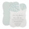 Vintage Tropics Wedding Invitation