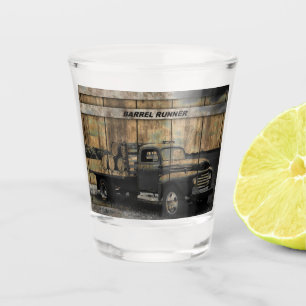 Vintage Truck Antique Truck Old Truck Shot Glass