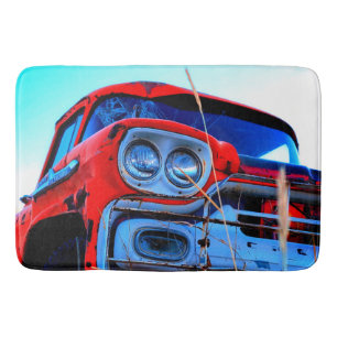Vintage Truck Bath Mat