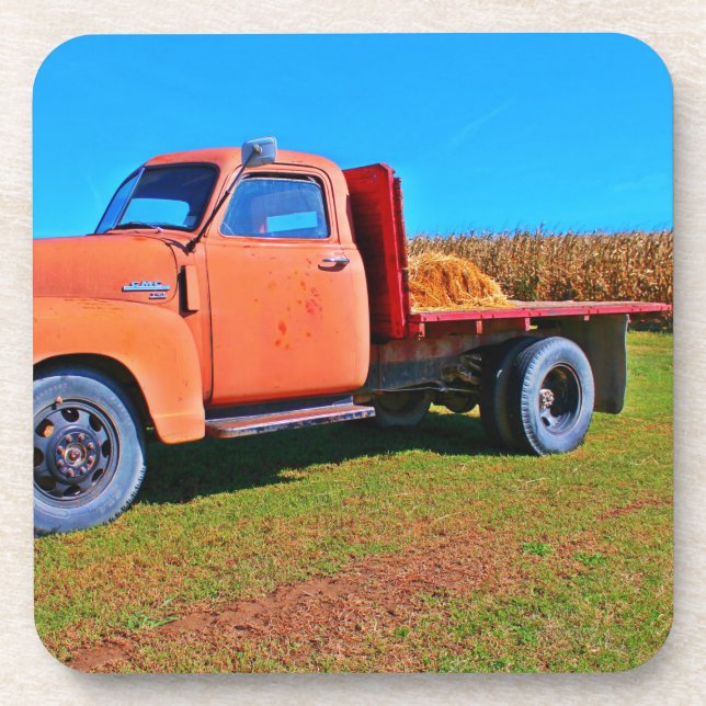 Vintage Truck Coaster (Front)
