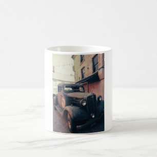 Vintage truck coffee mug