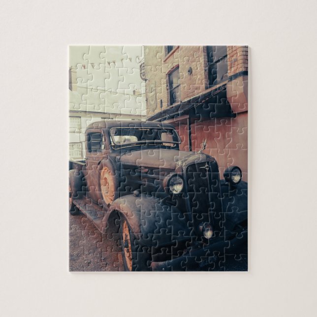 Vintage truck jigsaw puzzle (Vertical)