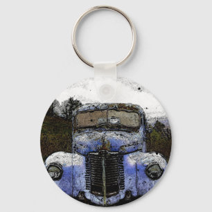 Vintage Truck Keychain