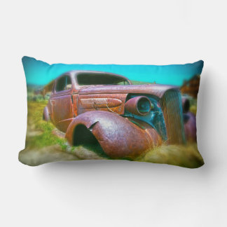 Vintage Truck Lumbar Pillow