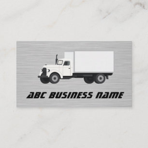 Vintage Truck Moving Company Business Card