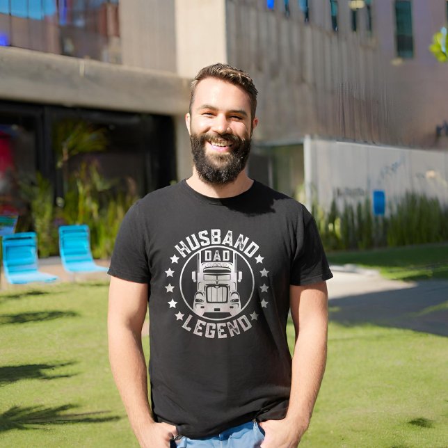 Vintage Trucker Dad Quote Saying T-Shirt (Creator Uploaded)