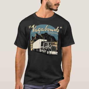 Vintage Trucking lgbt gay pride  T-Shirt