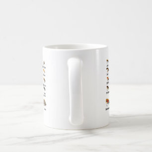 Vintage truite colorée Volée Pêche mouche Mug