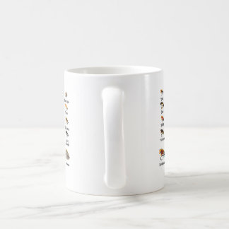 Vintage truite colorée Volée Pêche mouche Mug