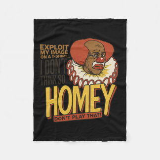 Vintage Trump Long Live The King American  Fleece Blanket