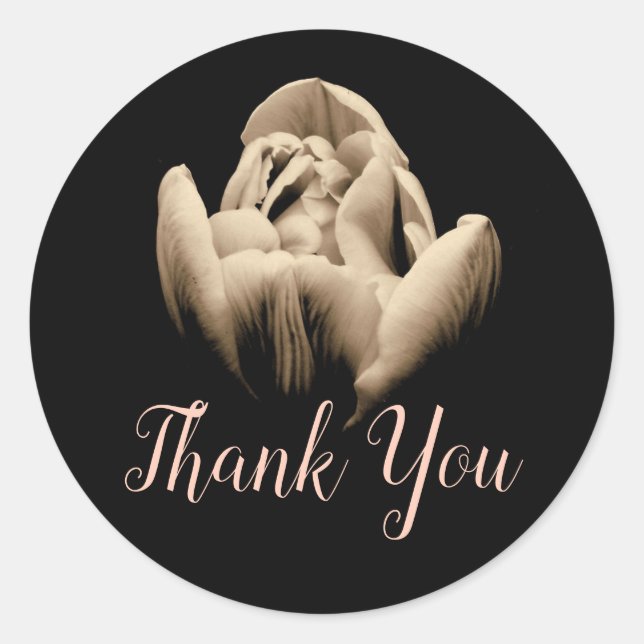 Vintage Tulip Customized Sticker (Front)