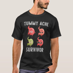 Vintage Tummy Ache Survivor T-Shirt