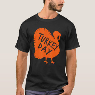 Vintage Turkey Day  Women Men Thanksgiving Pajamas T-Shirt