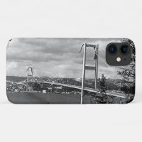 Vintage Turkey Istanbul Bosphorus bridge